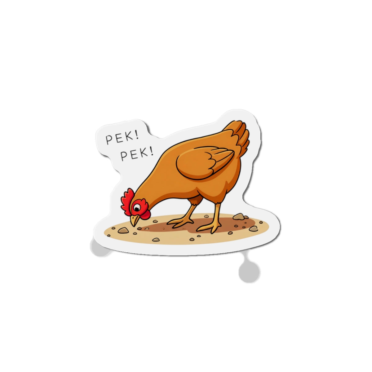Pek Pek - Pacaldo Co. (Die-Cut Magnet)