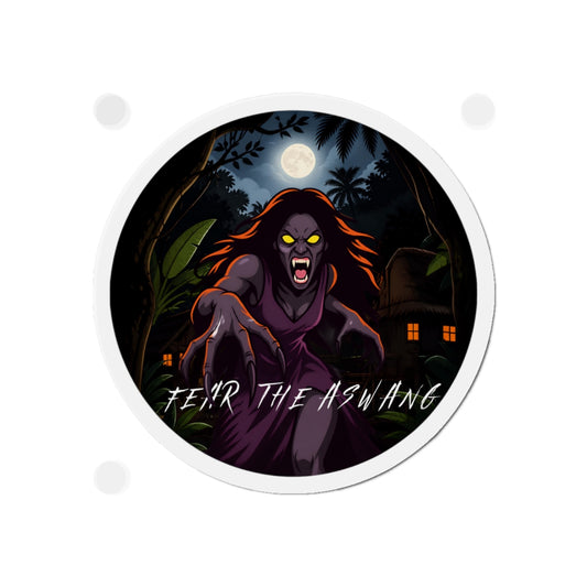Fear the Aswang - Pacaldo Co. (Die-Cut  Magnet)