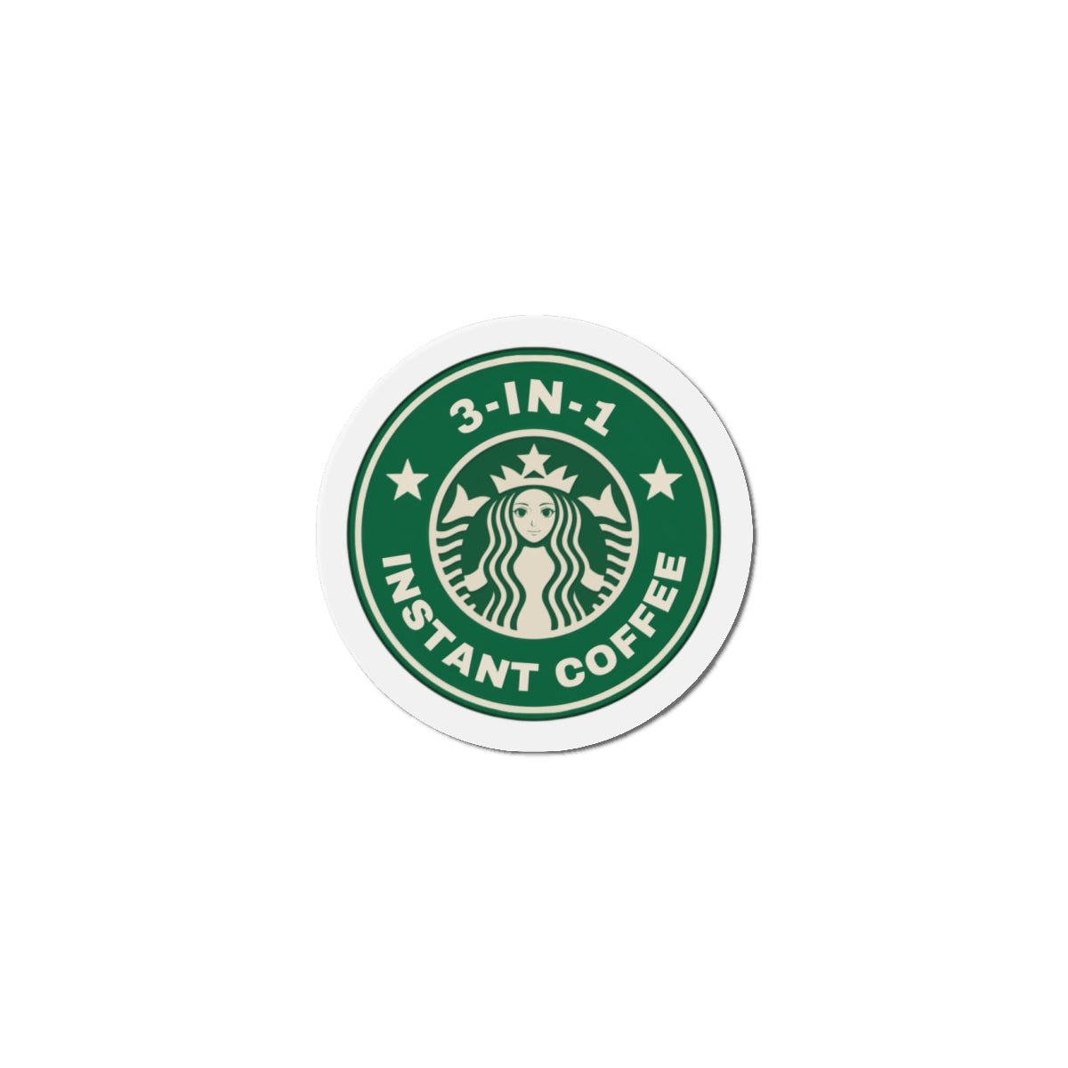 3-in-1 Instant Coffee - Pacaldo Co. (Die-Cut Magnet)